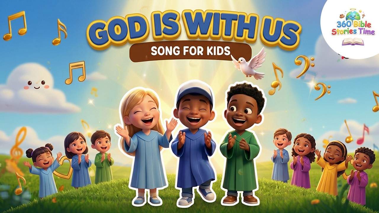 God Is With Us 🙏 | Kids Worship Song - YouTube