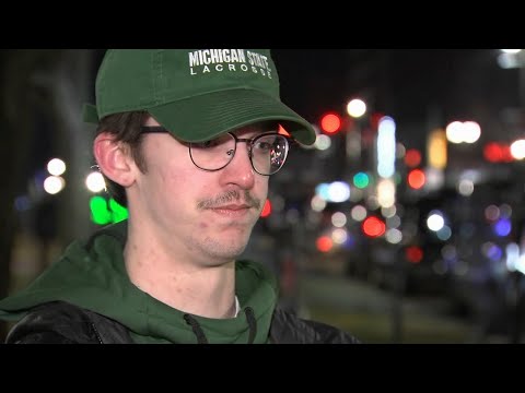 Student who witnessed 1st MSU shots fired describes scene