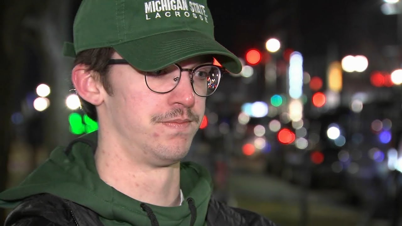Student who witnessed 1st MSU shots fired describes scene