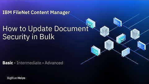 How to Update Documents Security in Bulk