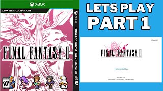 FINAL FANTASY 2 PIXEL REMASTER | LETS PLAY PART 1 | GAME OVER