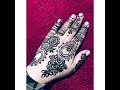 Mehendi Design for Back Hand | Floral Henna Design|