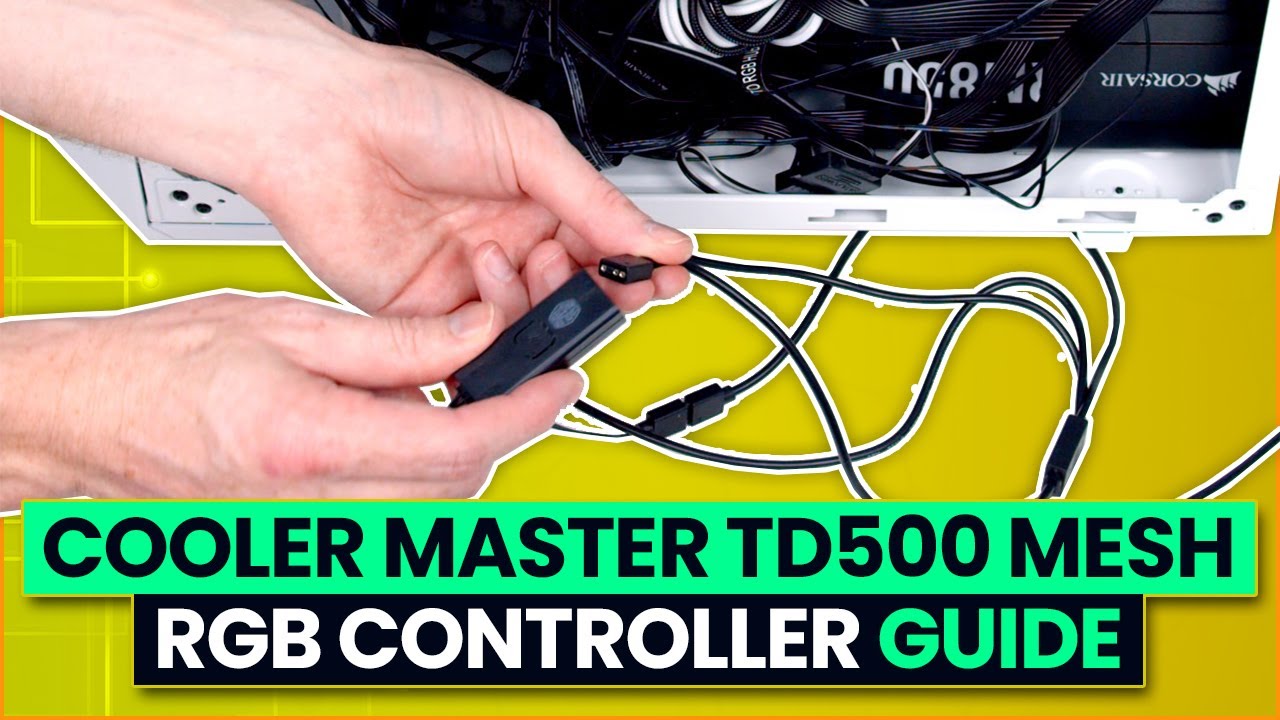 Cooler Master TD500 Mesh RGB Controller Guide YouTube