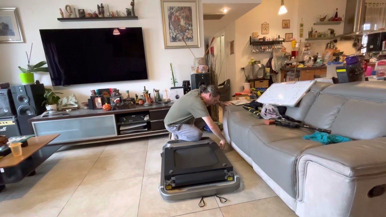 Kingsmith r2 Pro - folding and unfolding