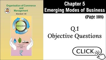 SYJC-OCM, Digital Guide, Chapter 5 - Emerging Modes of Business, Page 108 Question 1