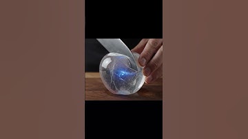 Crystal Apple Slice ASMR Made with Veo 3