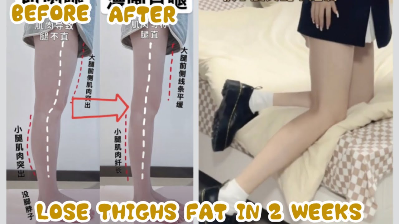 Longer & More Straight Legs in 2 WEEKS Slim Thighs + Calves YouTube