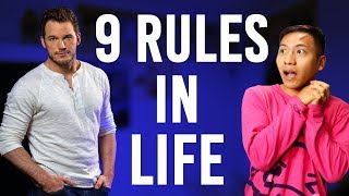 Chris Pratt 9 Rules in life Explained