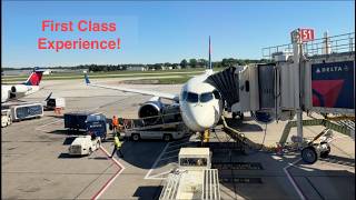 Delta Airlines A220-100 - First Class - Columbus to Minneapolis