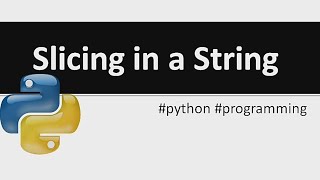 #11 #olevel #ALevel || #Python #programming || #slicing in #string in #hindi