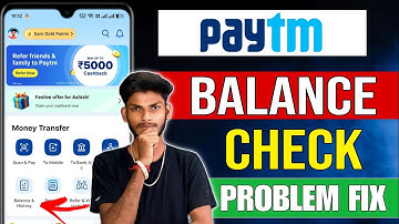 Paytm Balance Check Problem Fix 💰 | Paytm Wallet & Bank Balance Check Nahi Ho Raha Solution 🔧