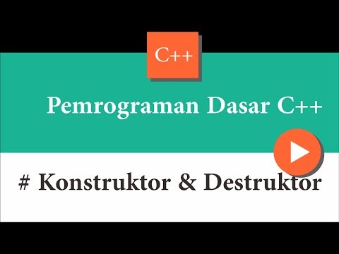 Video: Perbedaan Antara Konstruktor Dan Destruktor