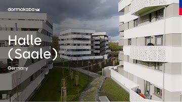 dormakaba Reference Halle (Saale) Multihousing: Smart living
