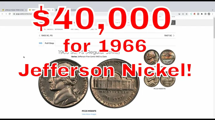1966 Jefferson Nickel Worth $40,000 !! Why Is It W...