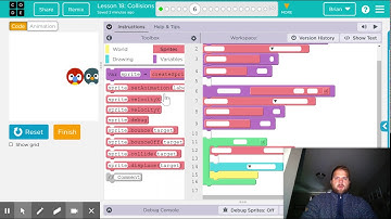 Code.org - Collisions # 5-6