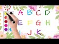 A for Apple B for Ball| Alphabets A to Z with colours| Learn ABCD with colours 20230627 02