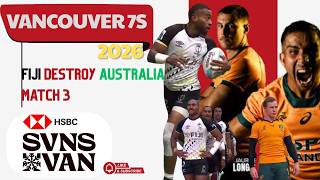 Fiji DOMINATE Australia 35–14! | Vancouver 7s 2026 Statement Win