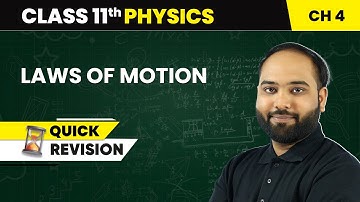 Laws of Motion - Quick Revision | Class 11 Physics Chapter 4 | CBSE 2025-26