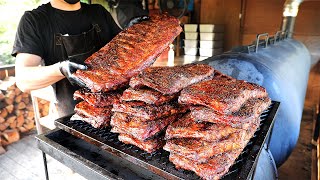 하루 1억원 팔린 텍사스 바비큐 스페어립 / texas style barbecue spareribs / korean street food