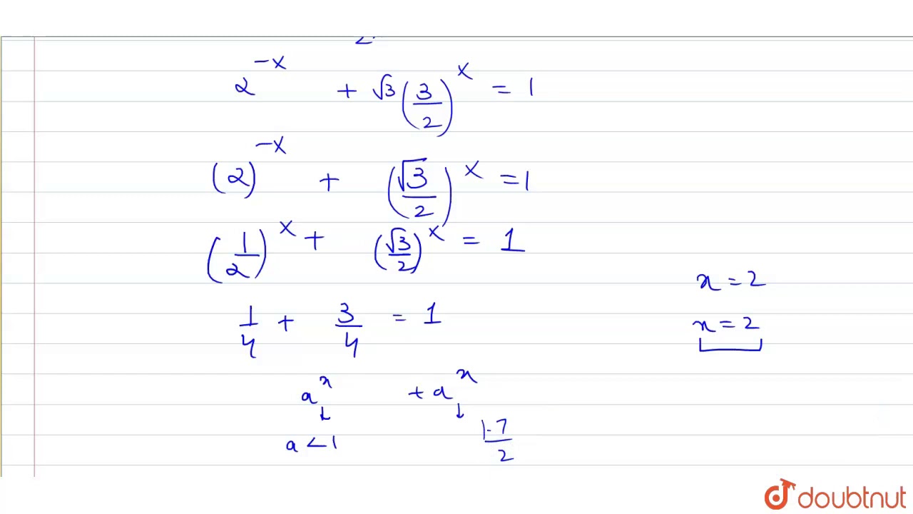 The Number Of Real Roots Of The Equation 1 3 x 2 2 x Is YouTube the-number-of-real-roots-of-the-equation-1-3-x-2-2-x-is-youtube