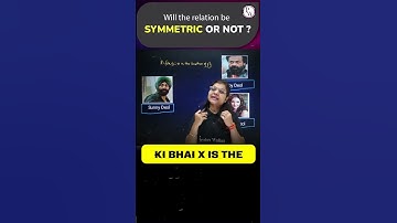 Symmetric or Not?🤔 #PW #Shorts