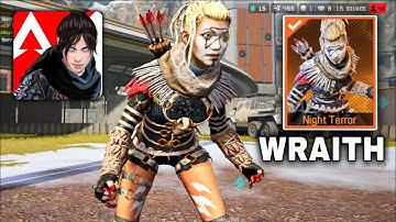 Apex Legends Mobile - Night Terror WRAITH Gameplay (Android, iOS)