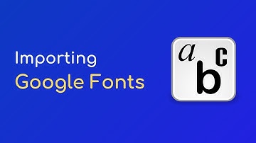 Import Google Fonts