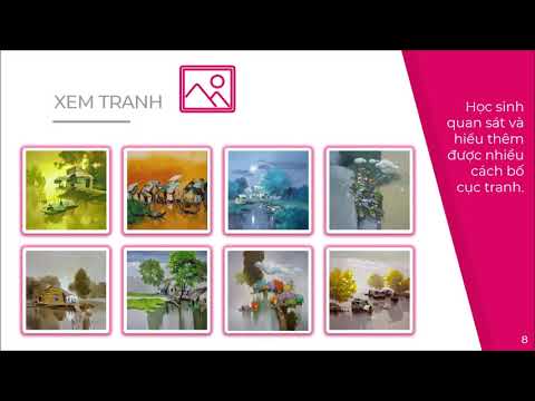 TRANH ĐỀ TÀI PHONG CẢNH QUÊ HƯƠNG - LỚP 9