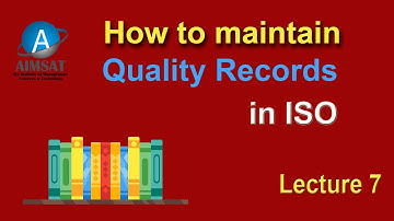 Master List of Quality Record - Lecture 7