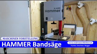 My new HAMMER N4400 band saw - assembly of the driving device and commissioning