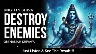 Lord Shiva Mantra to Destroy Enemies | Om Namah Shivaya 湿婆神心咒 1008 Times
