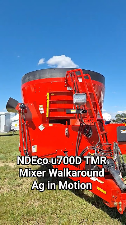 NDEco u700D TMR Mixer at Ag in Motion #NDEco #AginMotion #AIM2025