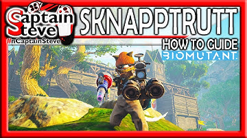Biomutant How To Get Into Sknapptrutt Outpost Rival Outpost Takeover Guide Captain Steve Tips