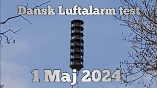 Dansk Luftalarm test 1 Maj 2024 (på en gaming kanal)