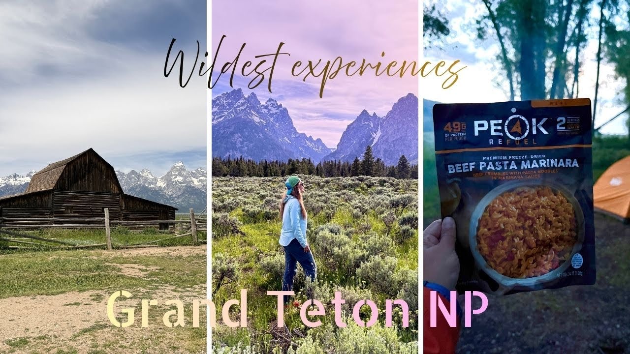 Nature Heals: Mountain Camping Adventures and Discoveries at the Grand Teton National Park.