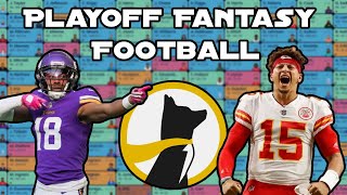 How To Win NFL Playoff Fantasy Leagues! Underdog Fantasy Draft 2023