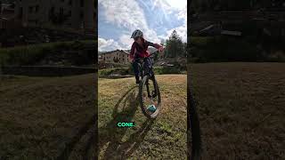 🔥 Practice hack for tight switchbacks! #mtbcoaching