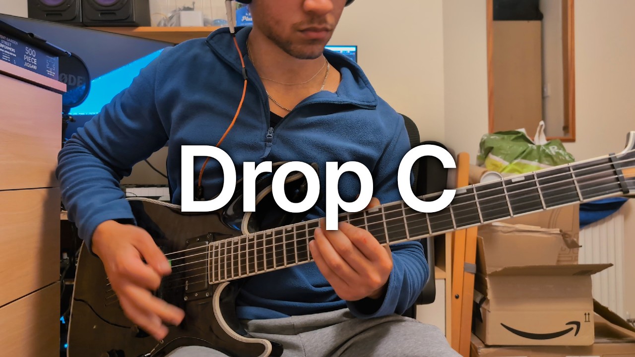 Drop C Rapper Drop C Riffs are Heavy - YouTube