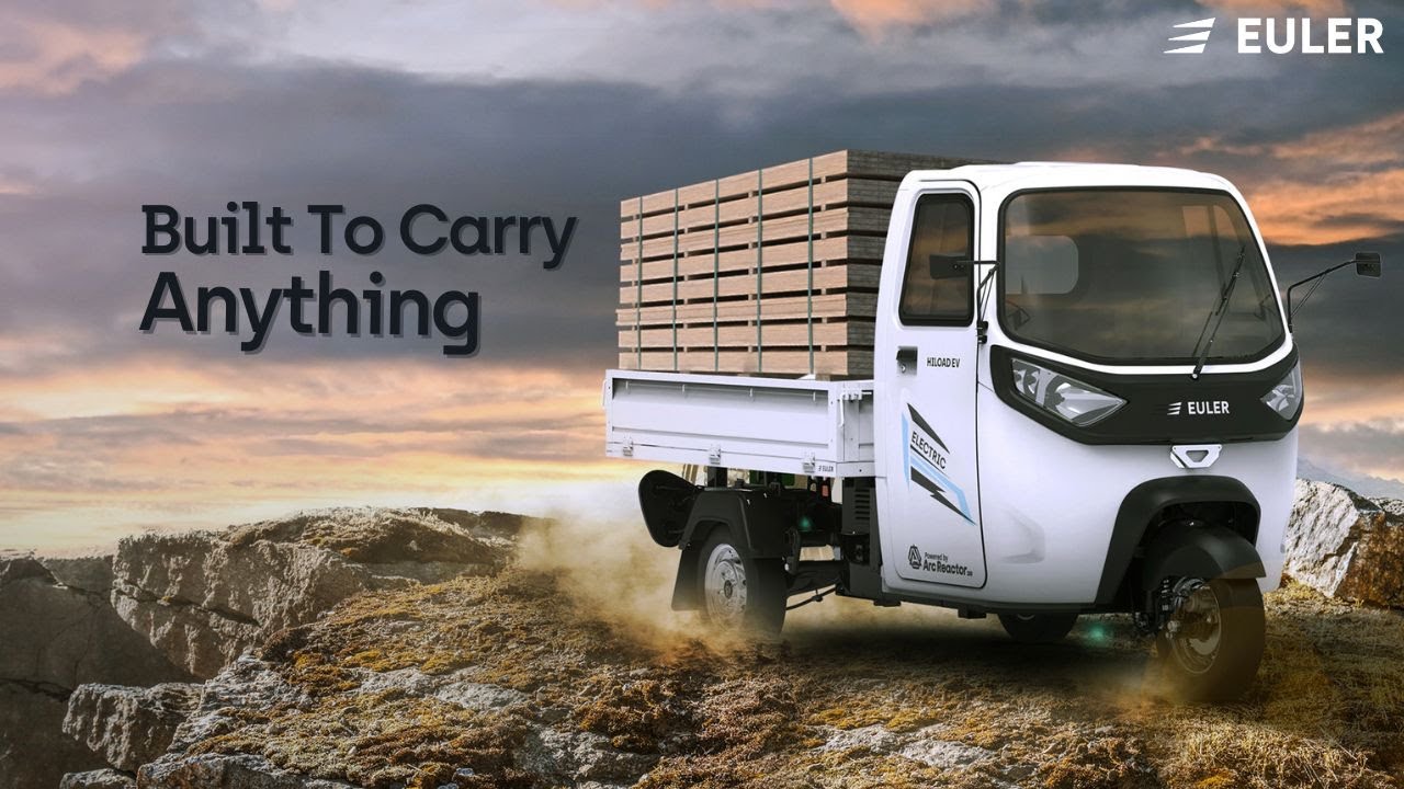 Earn more, Save more with Euler HiLoad EV Three Wheeler Cargo - YouTube