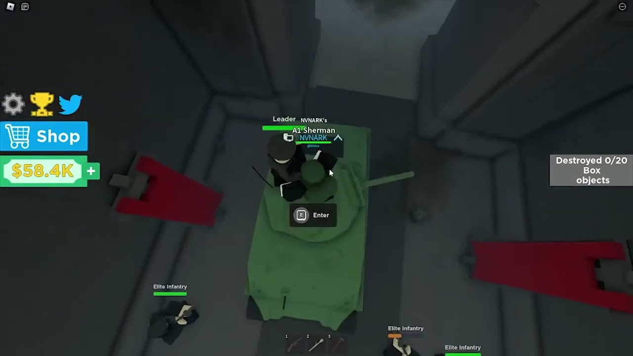World War 2 on Roblox Gameplay