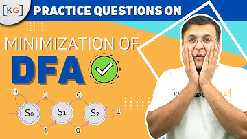 2.31 Practice Question and Examples on Minimization Of Finite Automata | Theory of Computation