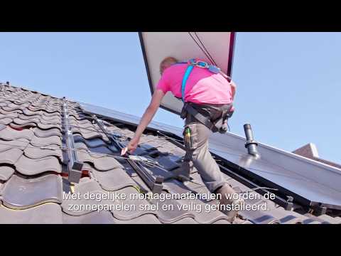 Installatievideo: het monteren van zonnepanelen - Geas Energiewacht