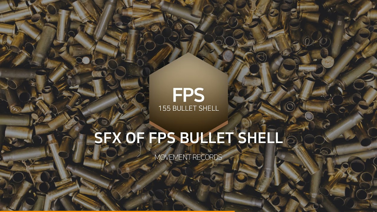 SFX OF FPS, BULLET SHELL [ 155 BULLET SHELL, DROP ]