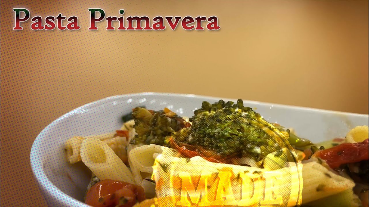 Pasta Primavera Practice MADE Perfect YouTube