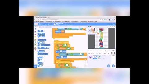 How to create tetris game on scratch 💥 by : Feres Houichet