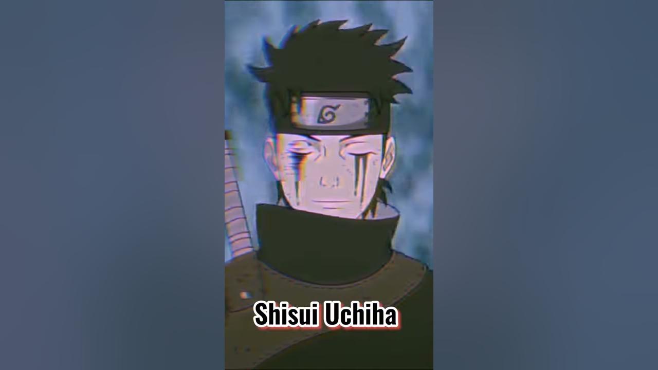 You can call me Miss Hatake Anime Edits — Shisui Uchiha 💚