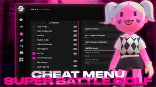 **Greated** Super Battle Golf - Cheat Menu | Divine Cheat For SBG | Many Functions | FREE Download