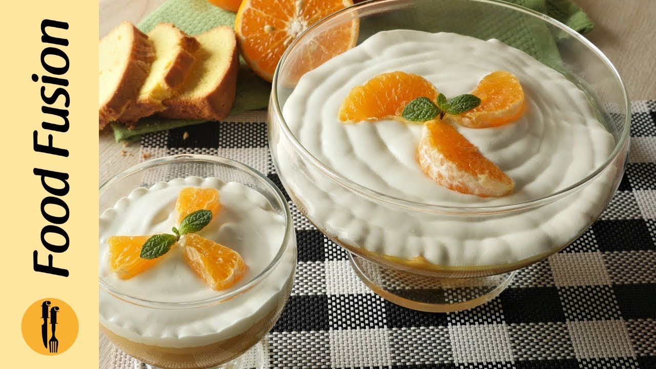 Orange Trifle Recipe By Food Fusion