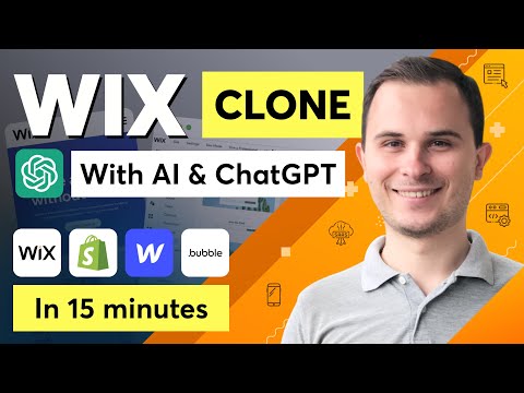 How to Build a Website Builder like Wix, Shopify, Webflow or Bubble AI + ChatGPT