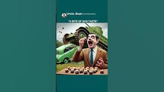 Mr Bean Car Squashed by Tank Trouble Bean car vs tank #aicomedy #aiart #chatgptart #mrbean